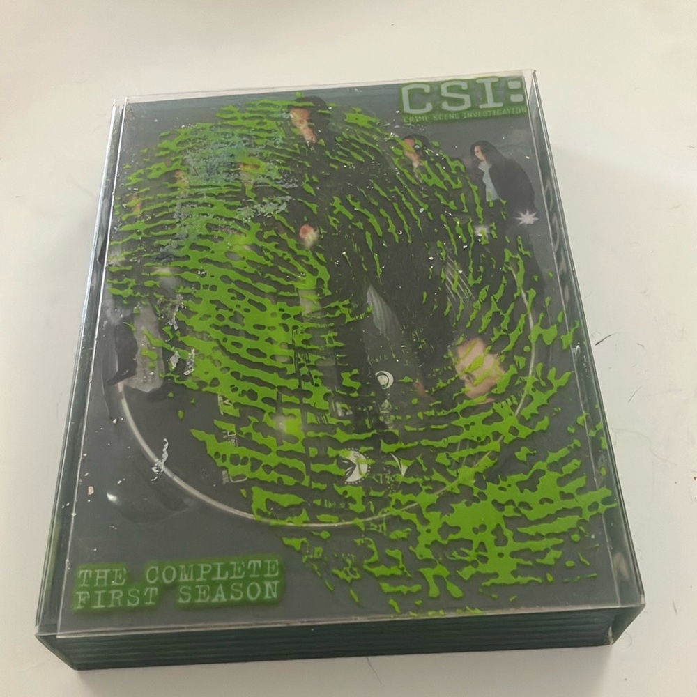 CSI the complete first season dvd set